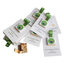 Chococard de Multumire cu ciocolata