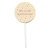 Lollipop - ciocolata alba