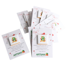 ChocoCard - cu o minitableta de ciocolata personalizata