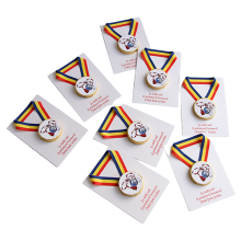 Medalie cu ciocolata